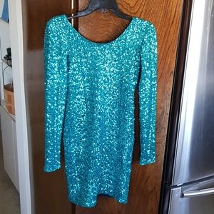 Backstage sequence dress